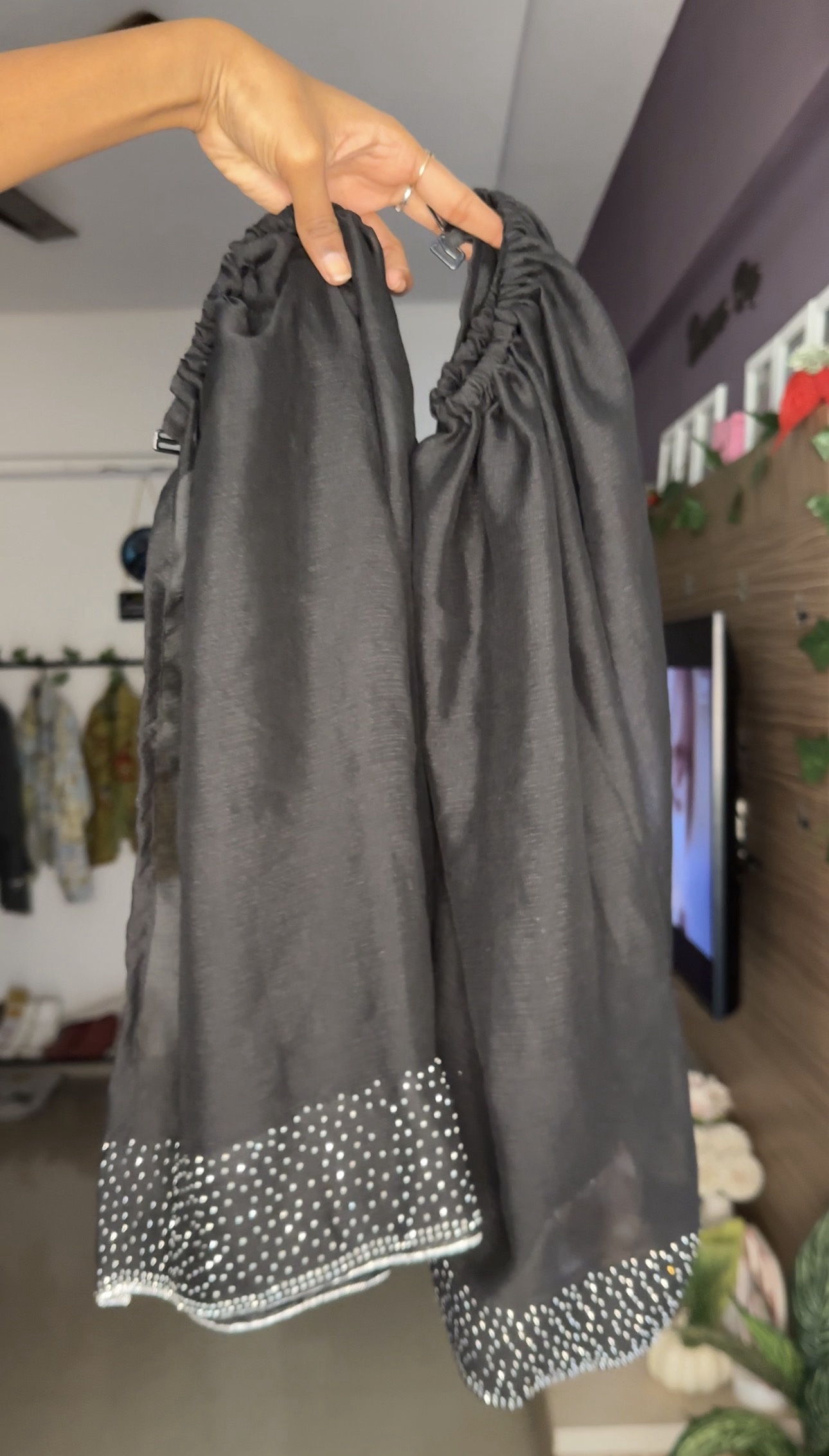 Black Kimono Detachable Bra Strap Sleeves