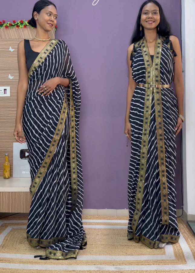 Ready to wear saree