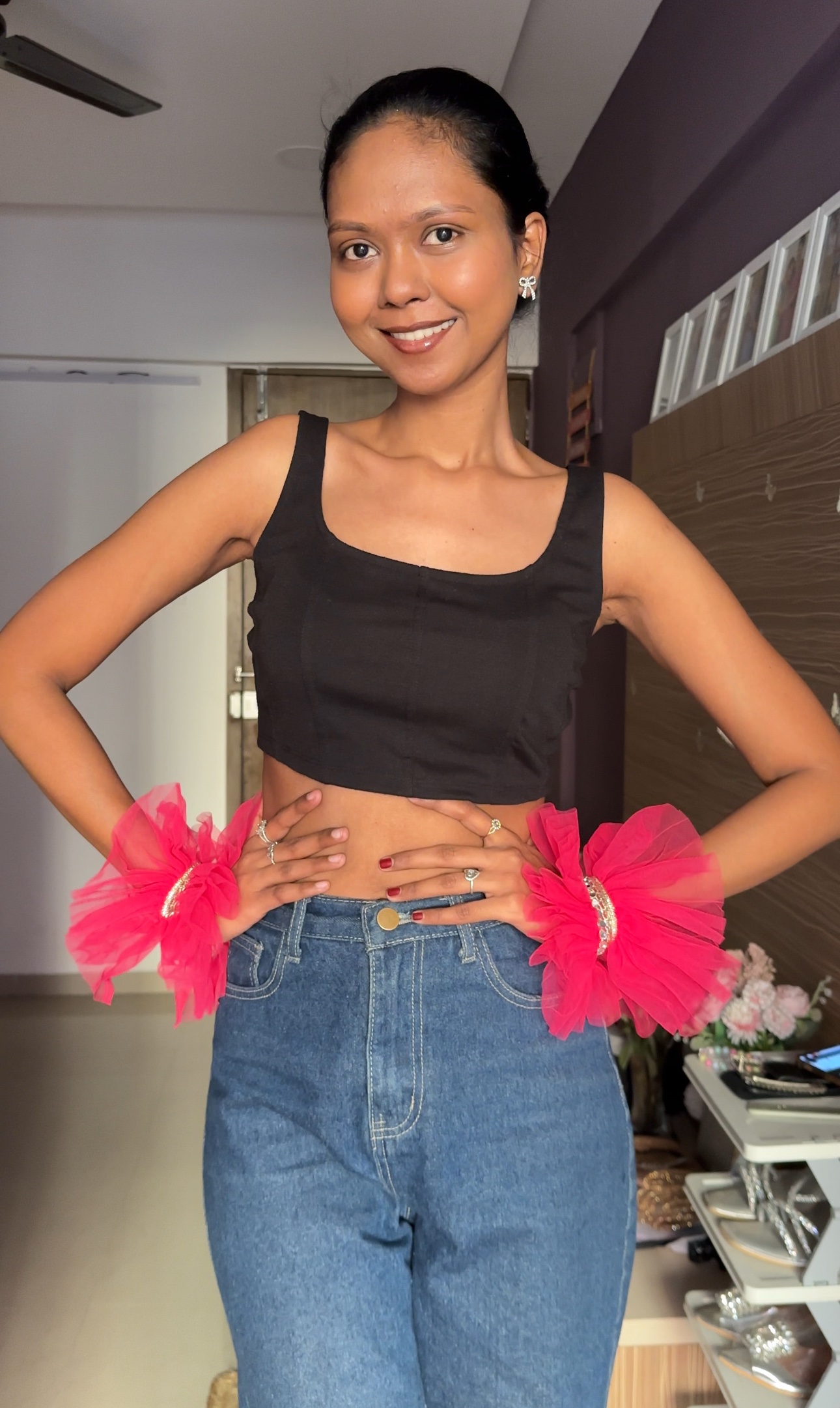 Pink Detachable Hand Cuffs