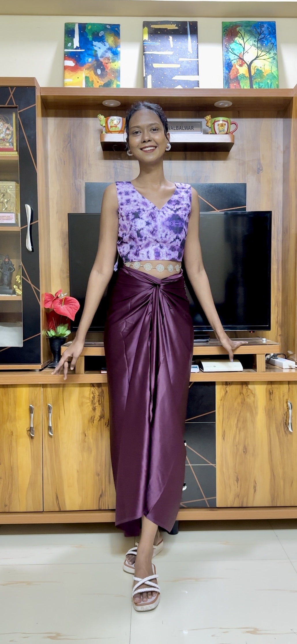 Purple Blouse