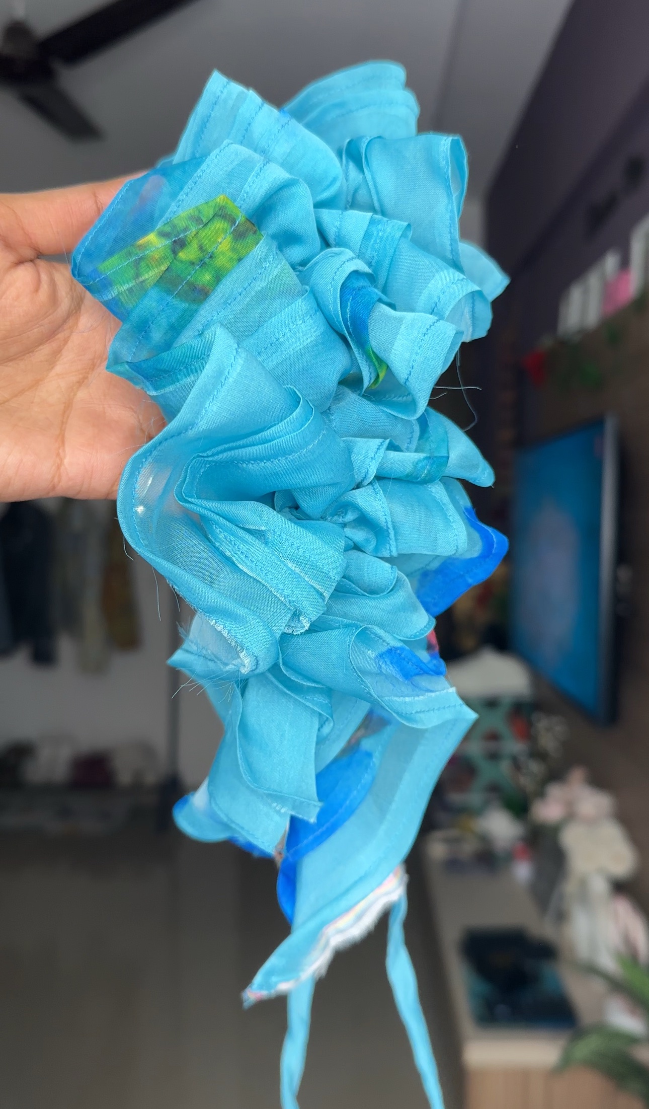 Detachable Organza Scrunchie