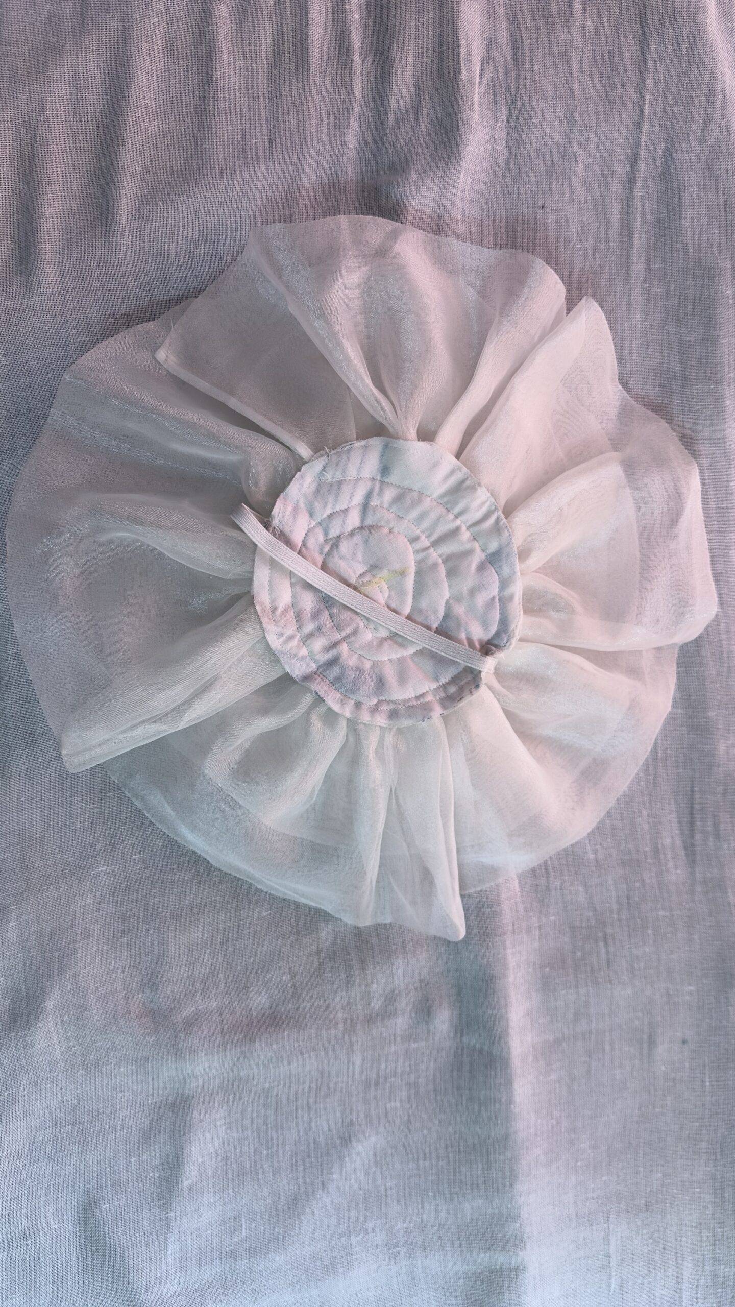 White Detachable Rose Flower Sleeves