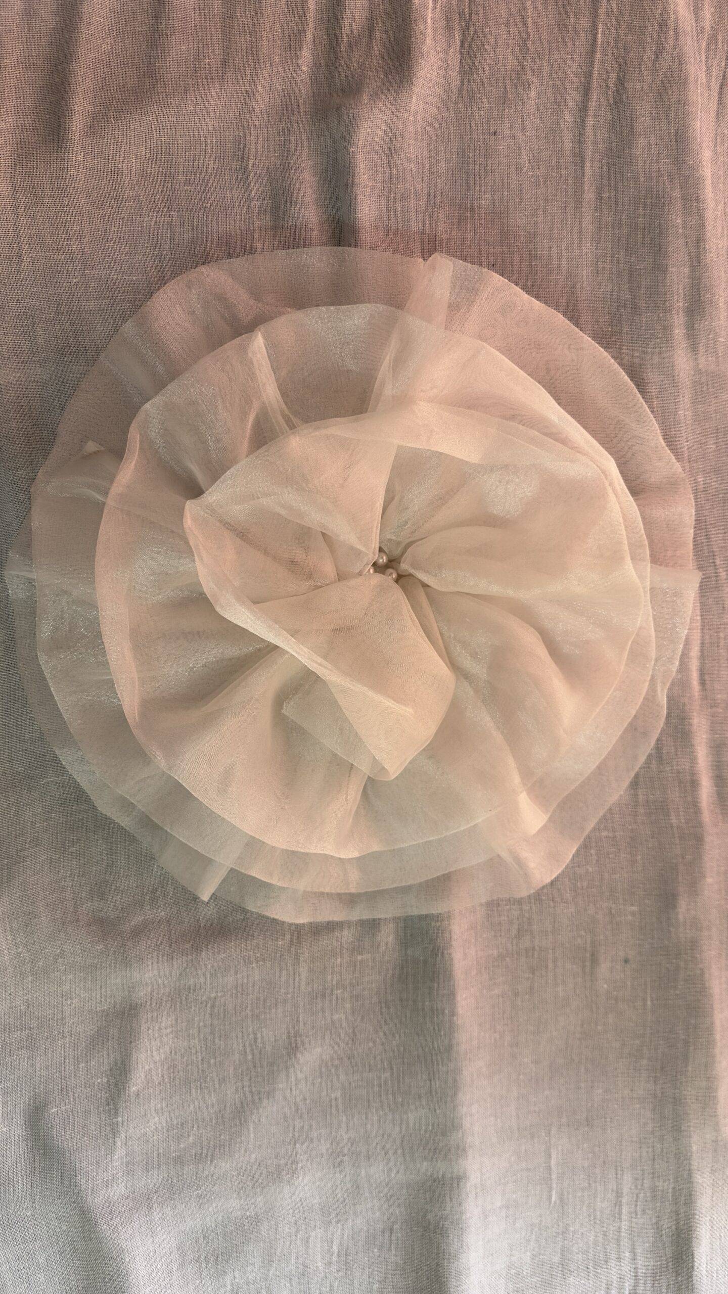White Detachable Rose Flower Sleeves