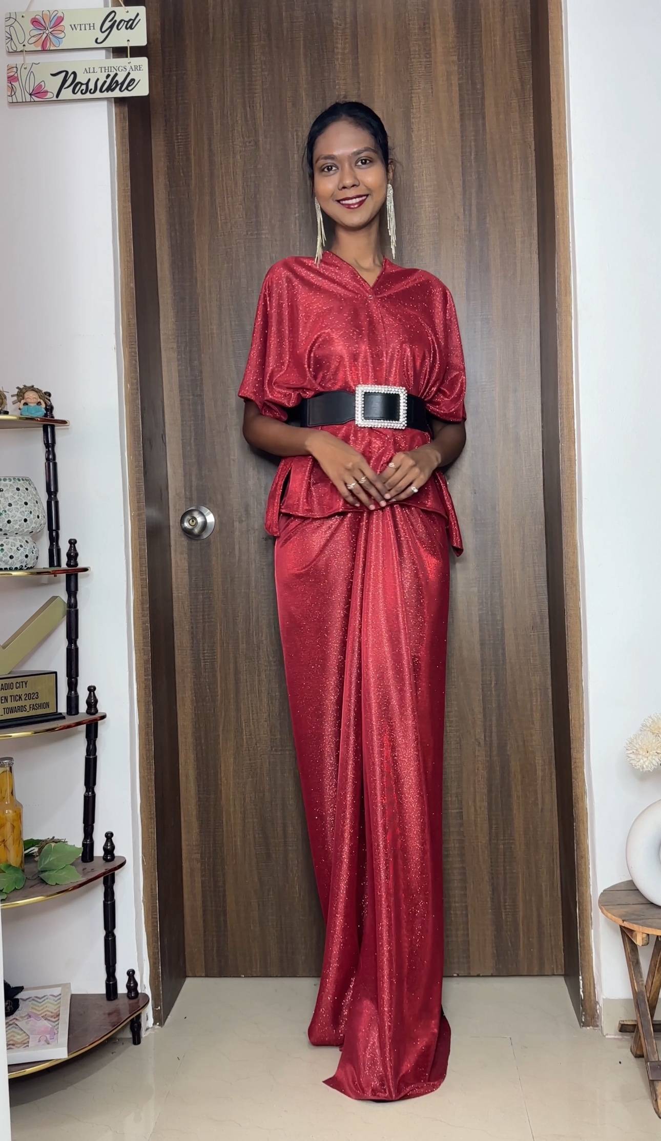 Reversible Skirt - Red