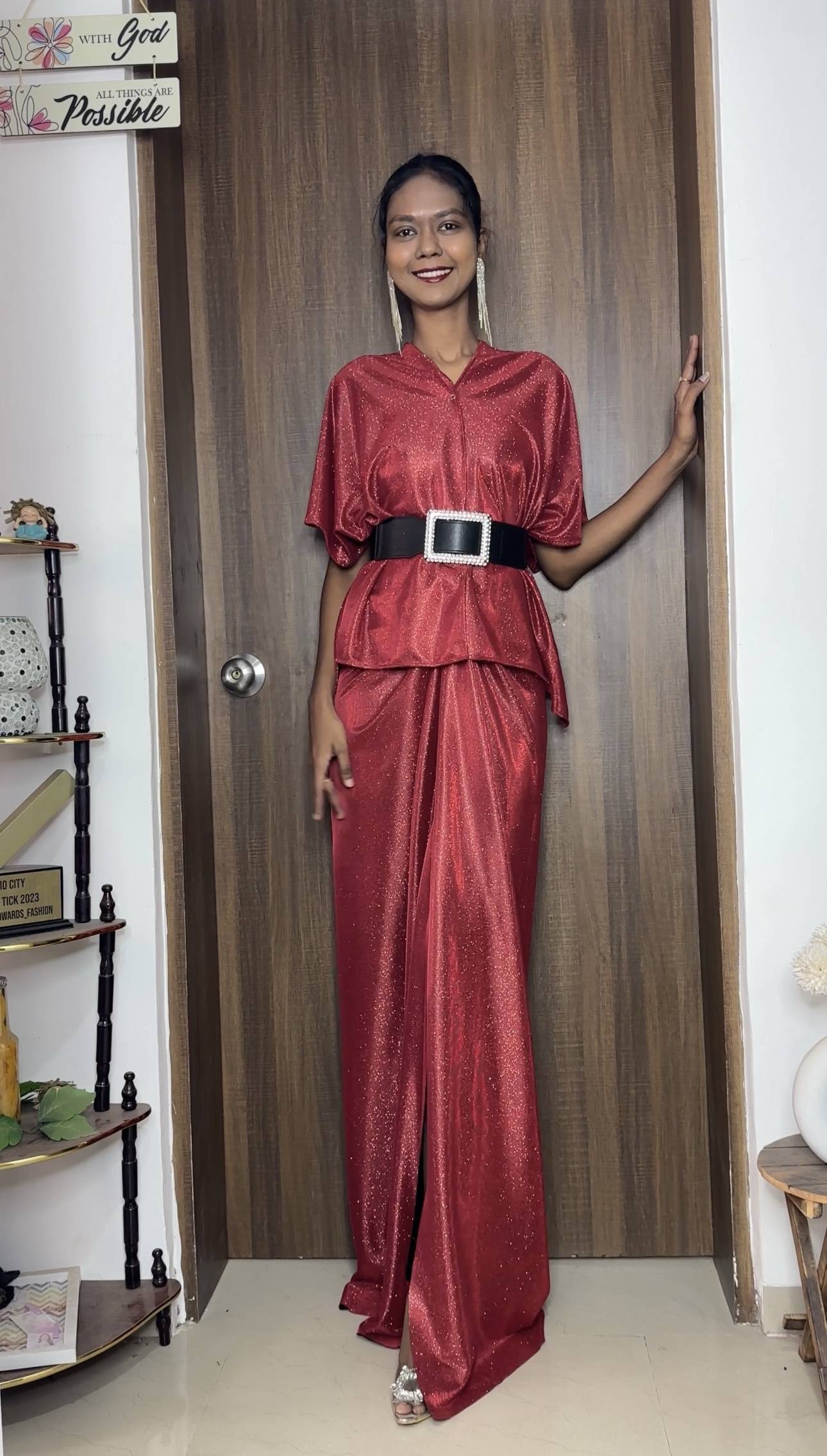 Reversible Skirt - Red