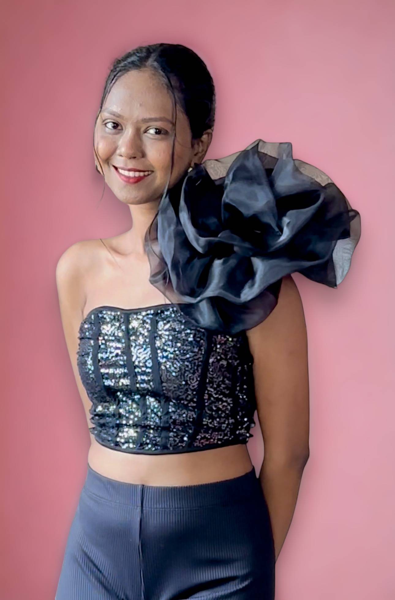 Detachable Rose Flower Sleeves