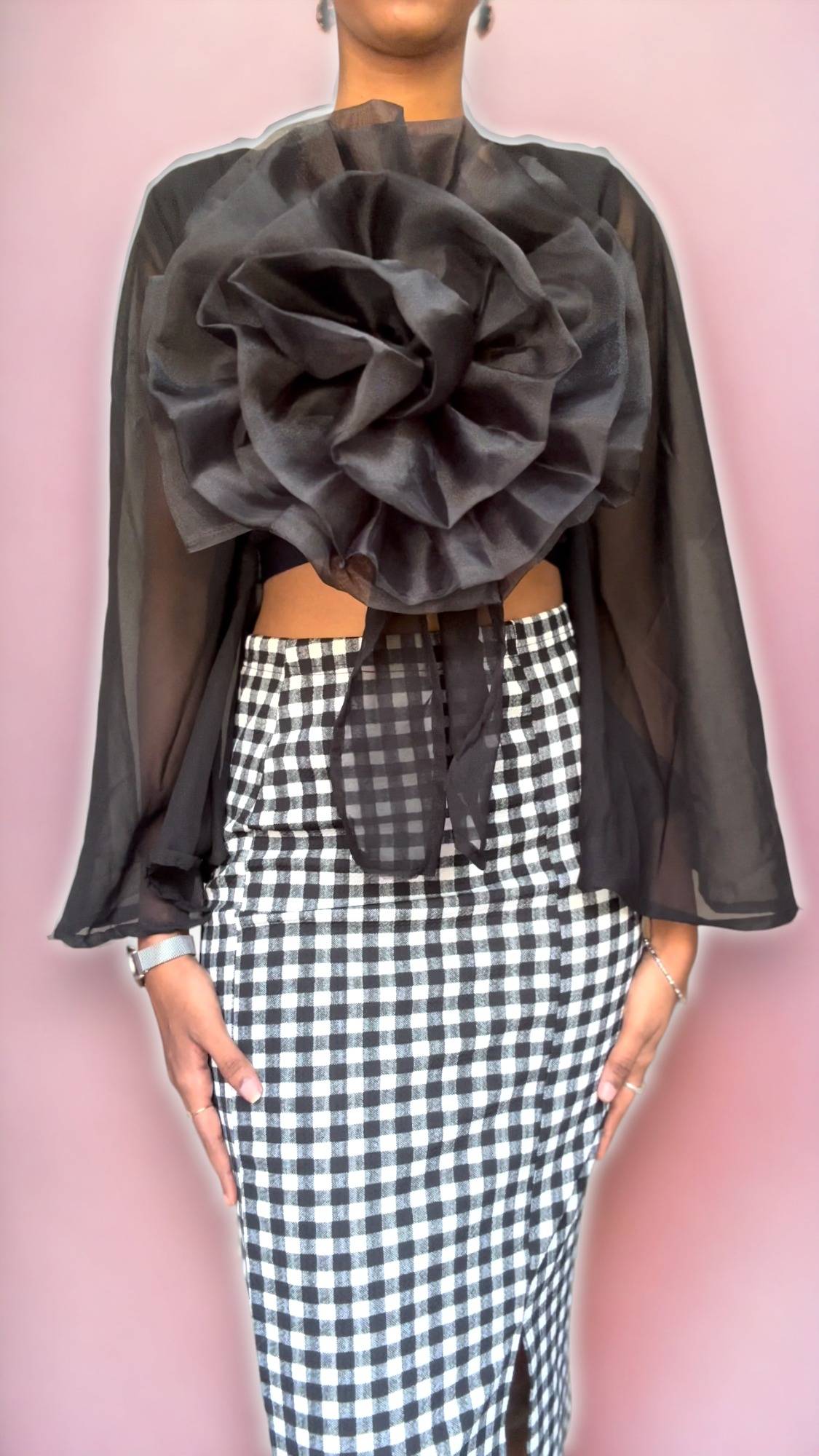 Detachable Rose Flower Sleeves