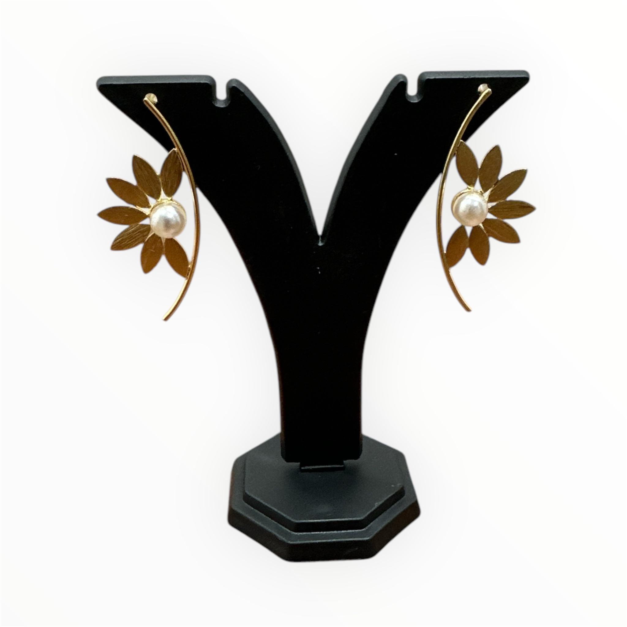 Trendy Golden Earrings