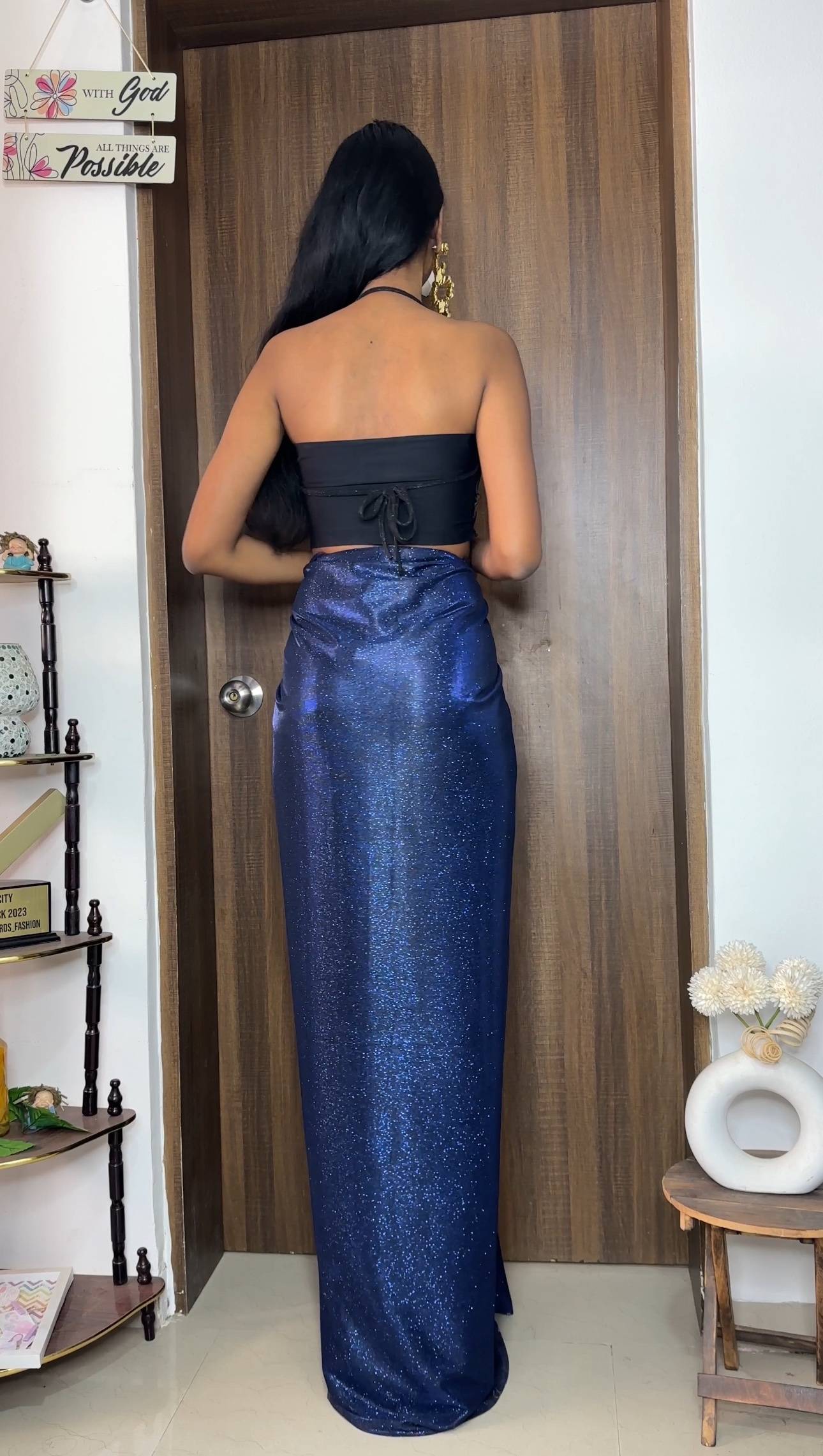 Reversible Blue Co-ord Set