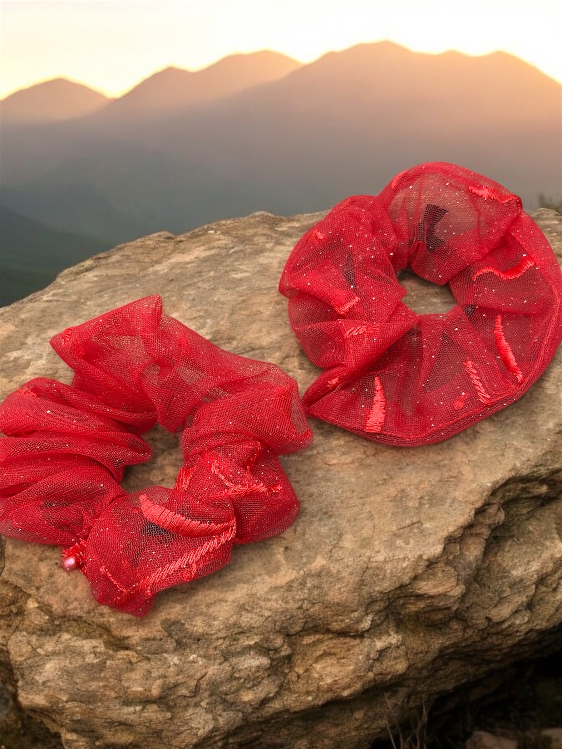 Set of 2 Trendy Scrunchie