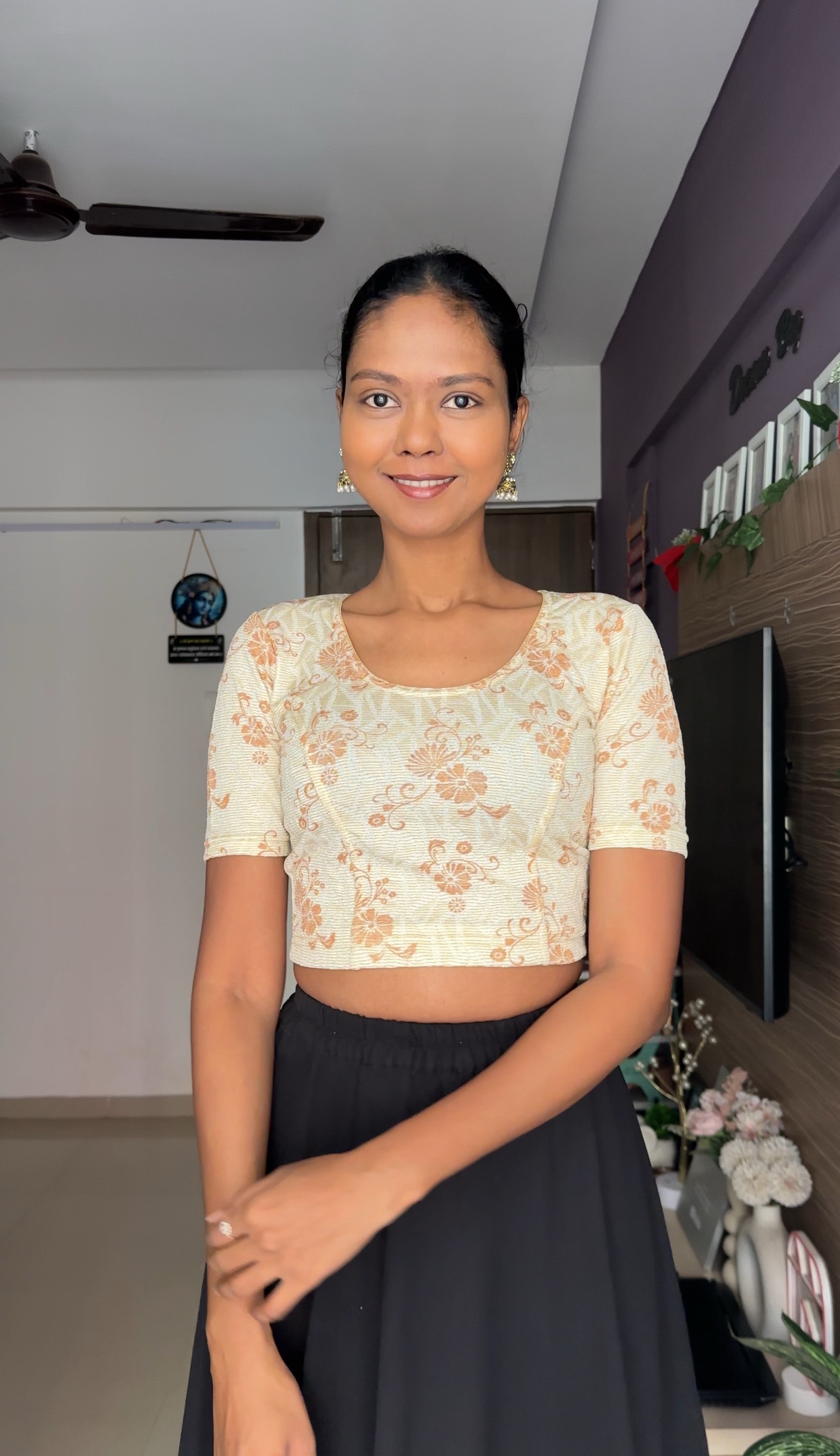Stretchable Blouse Cream