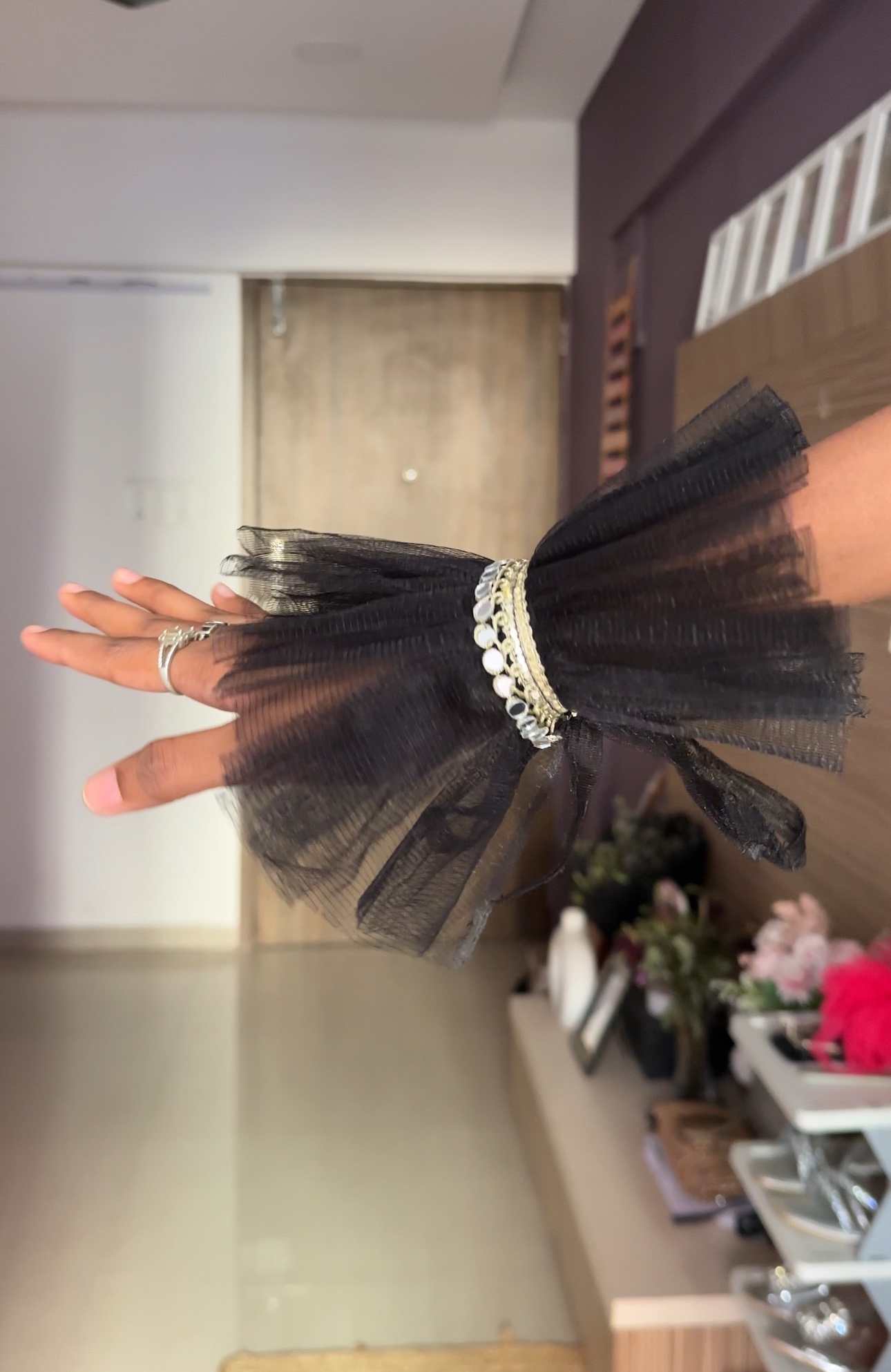 Black Detachable Hand Cuff