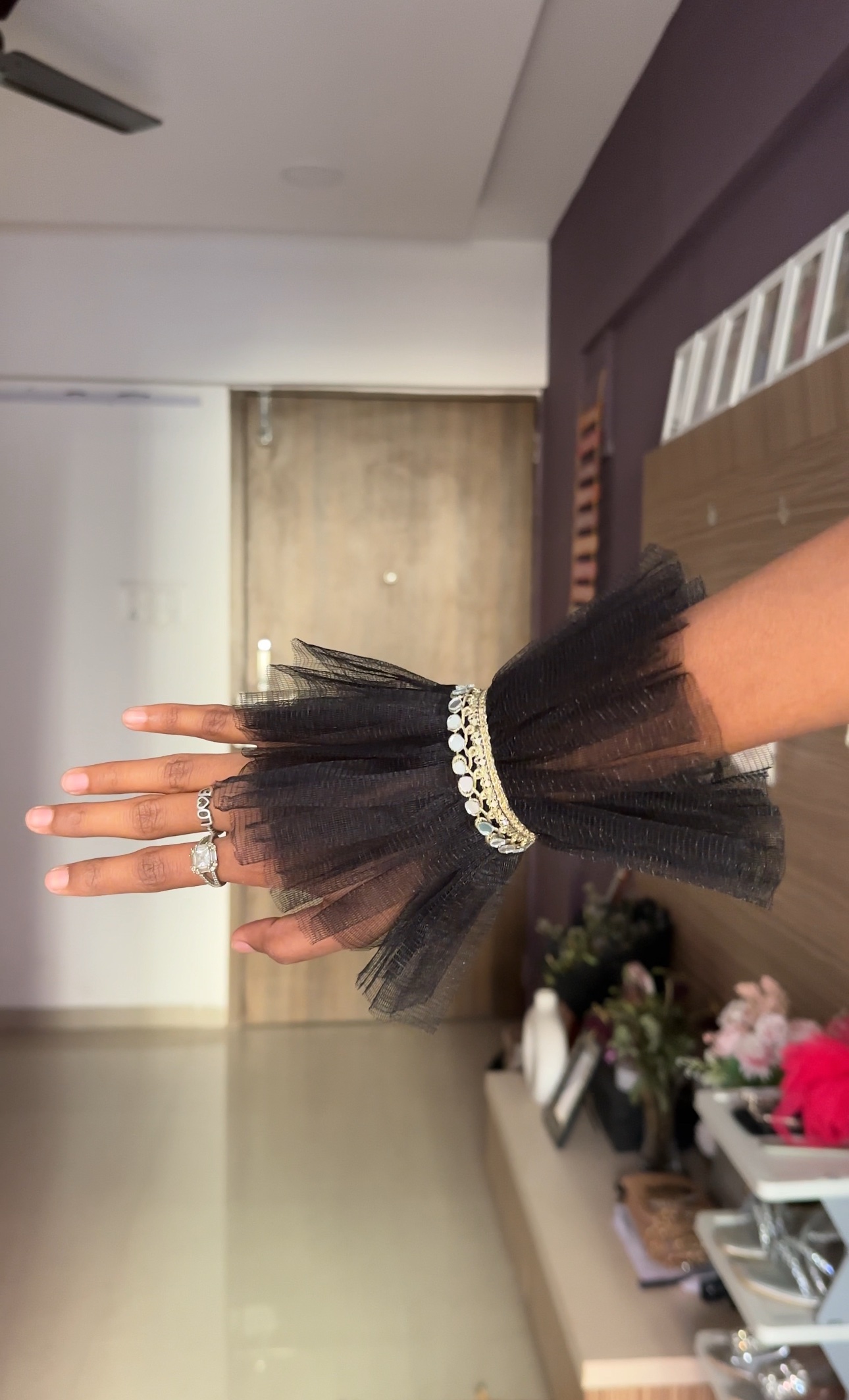 Black Detachable Hand Cuff