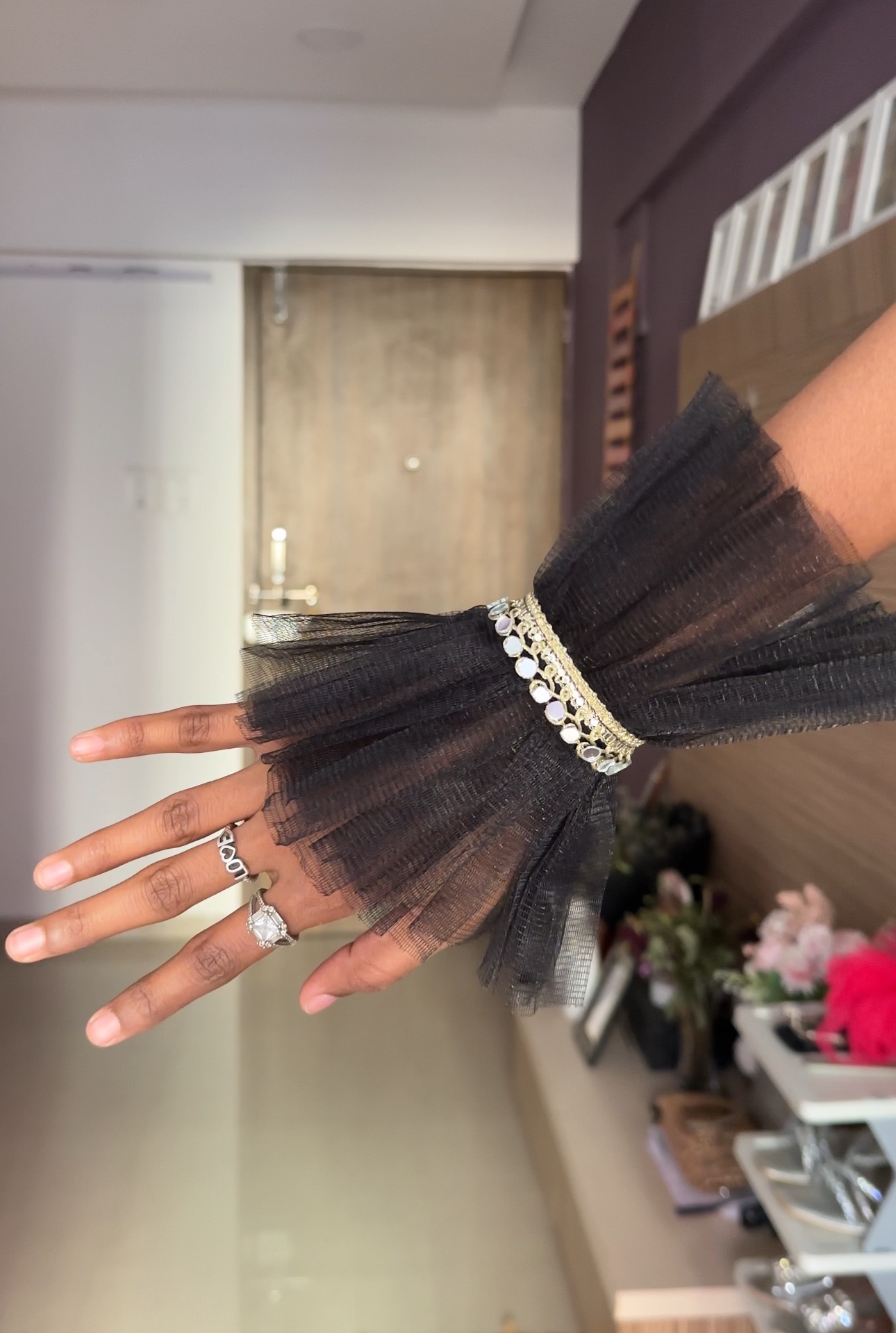 Black Detachable Hand Cuff