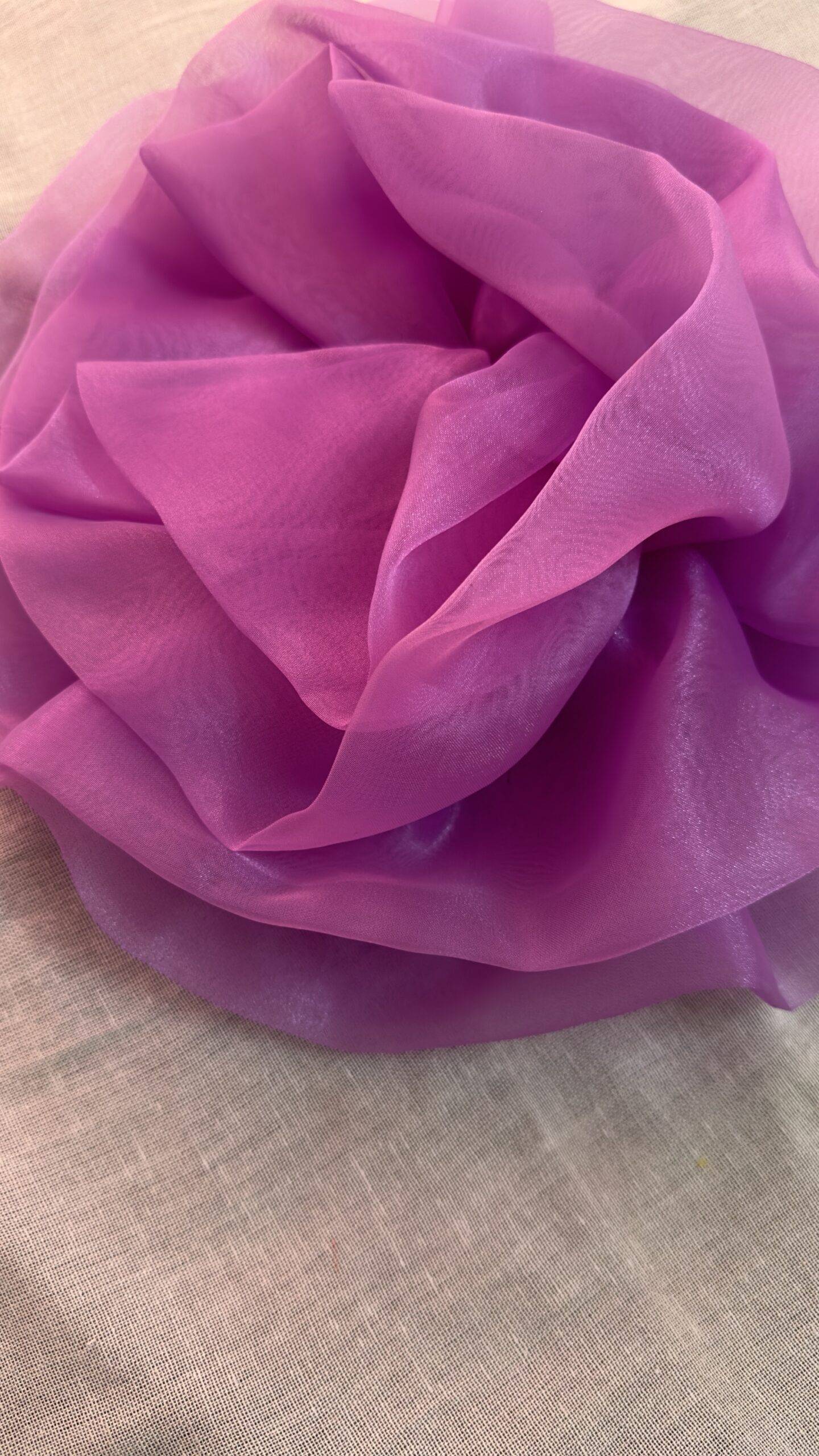 Lilac Detachable Rose Flower Sleeves