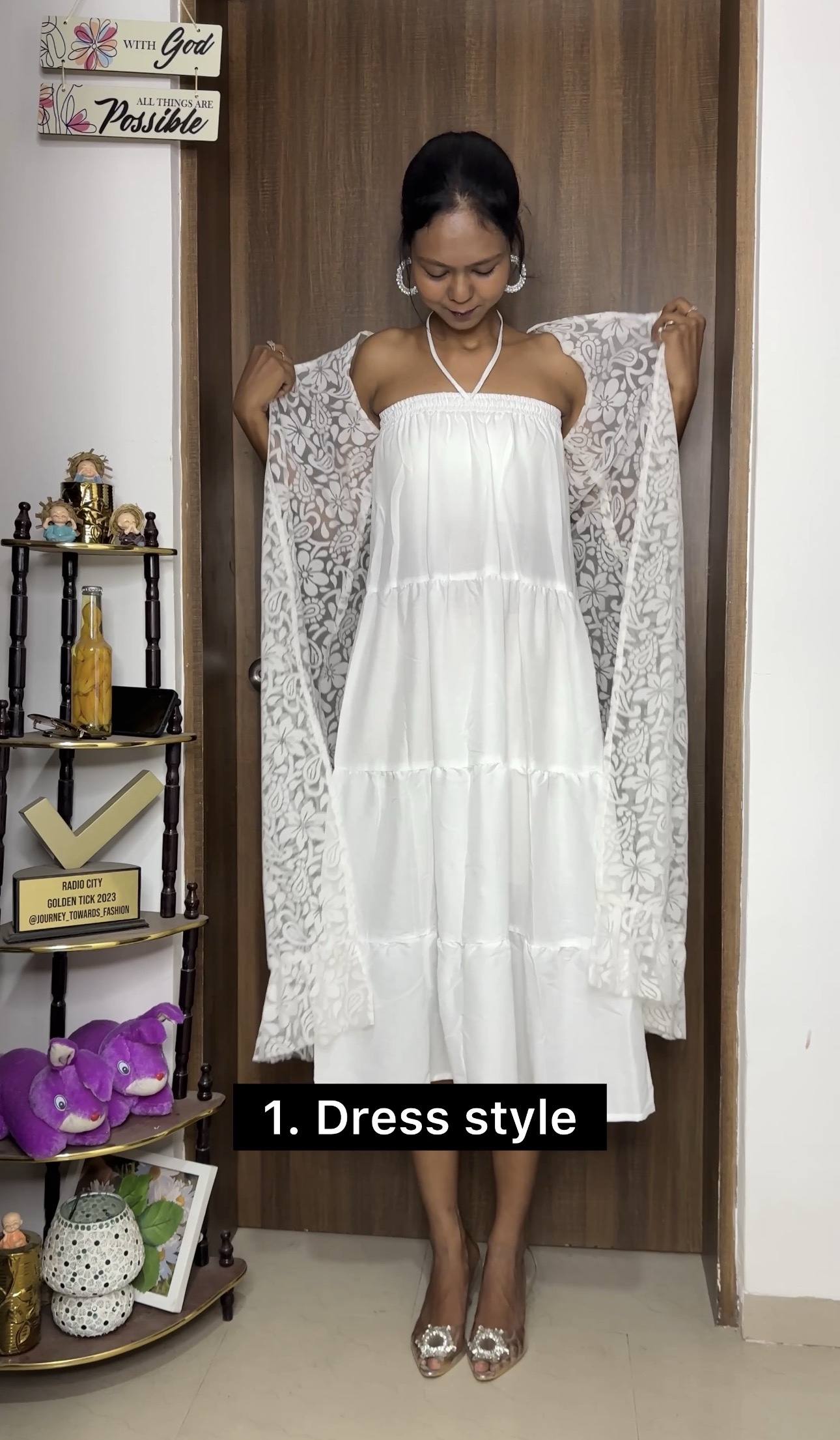 White Brasso Shrug