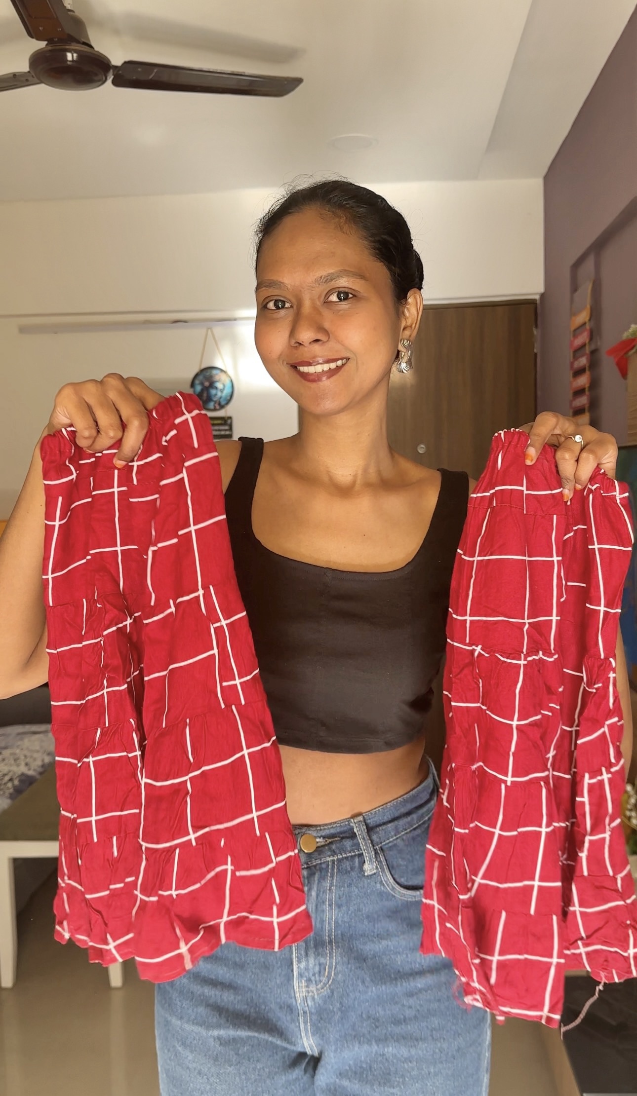 Red Fall Style Cotton Sleeves