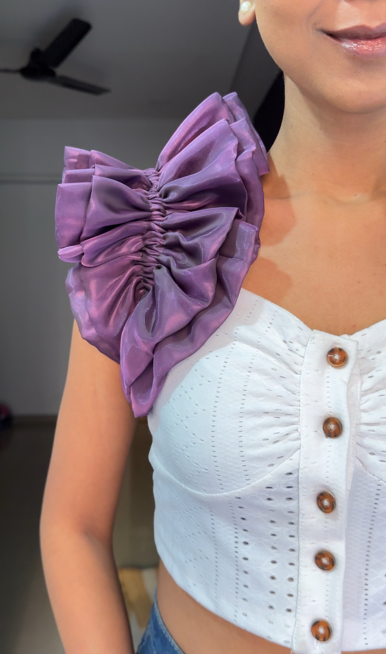 Pretty Ruffle Sleeves