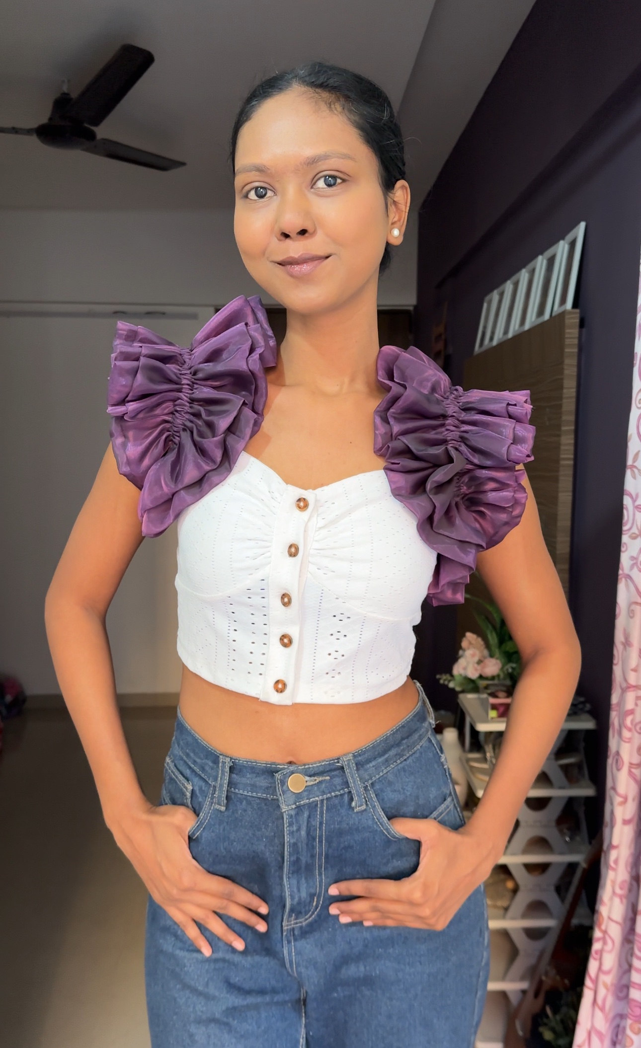 Pretty Ruffle Sleeves
