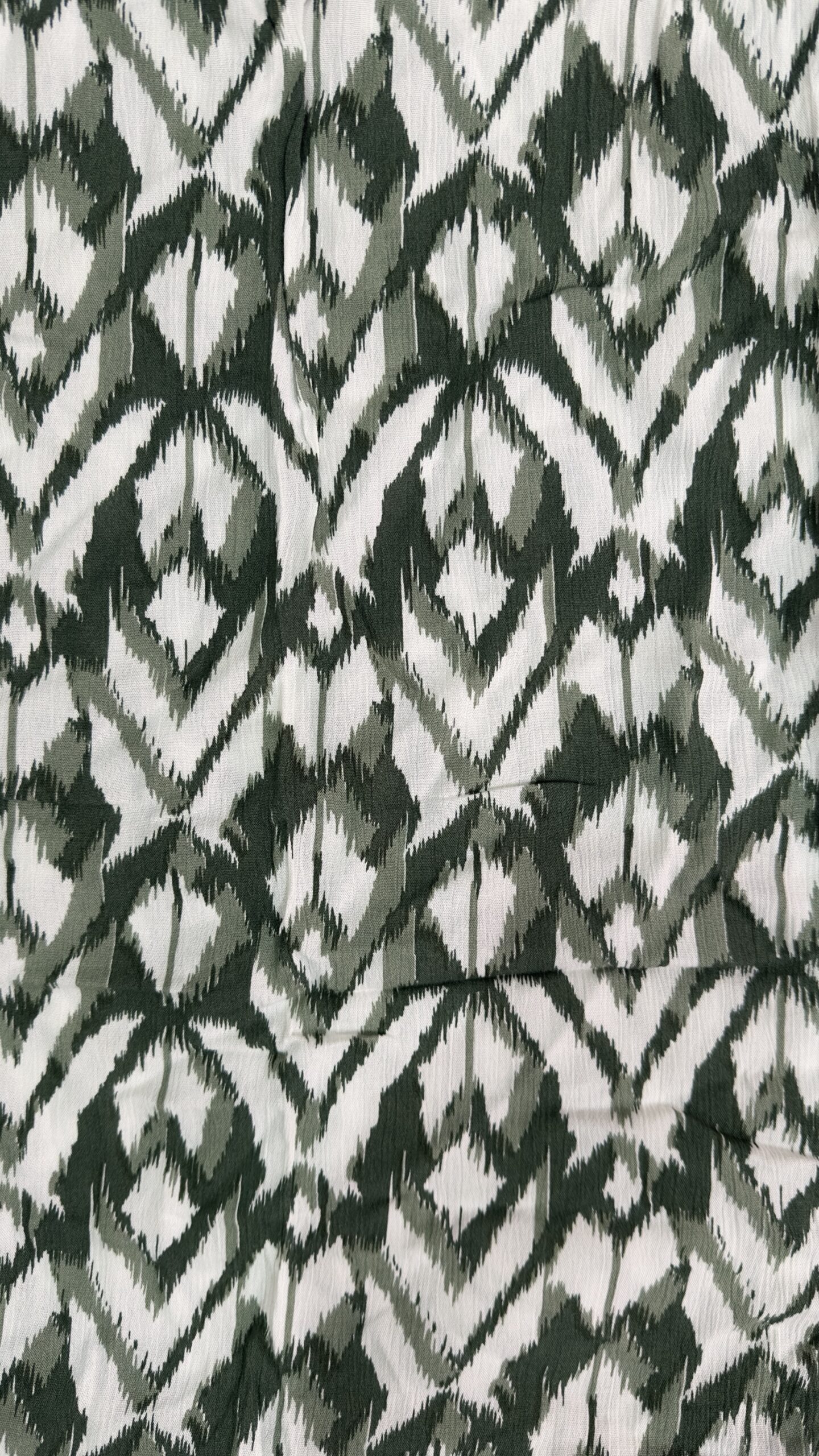 Green Printed Rayon multiway skirt