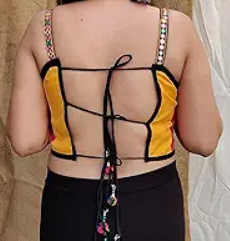 Strappy Navratri Blouse