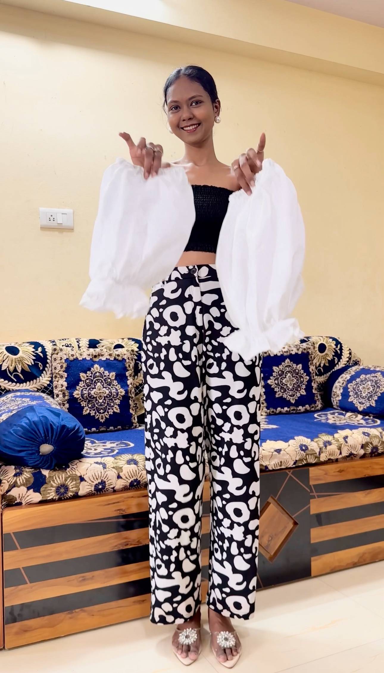 White Pure Cotton Detachable Sleeves
