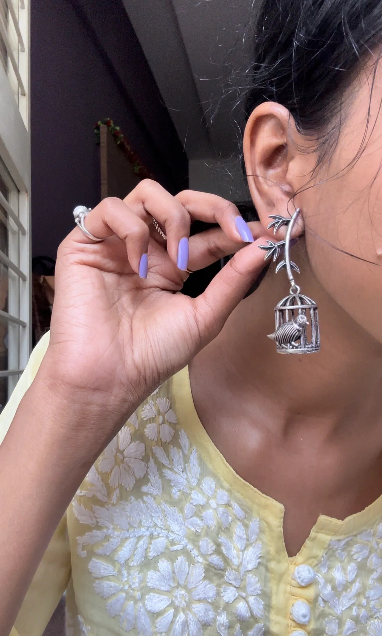 Bird Cage Earrings