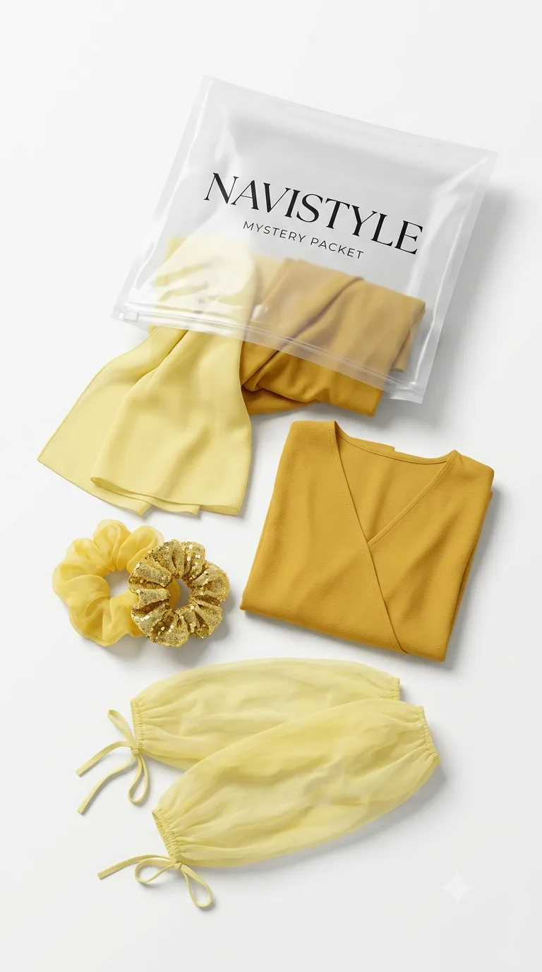 Mystery Fashion Packet - Yellow Collection ( Free Size )