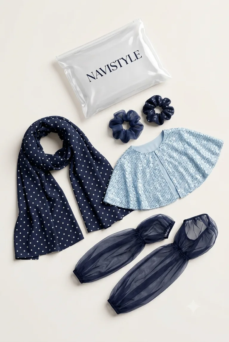 Mystery Fashion Packet - Navy Blue Collection ( Free Size )