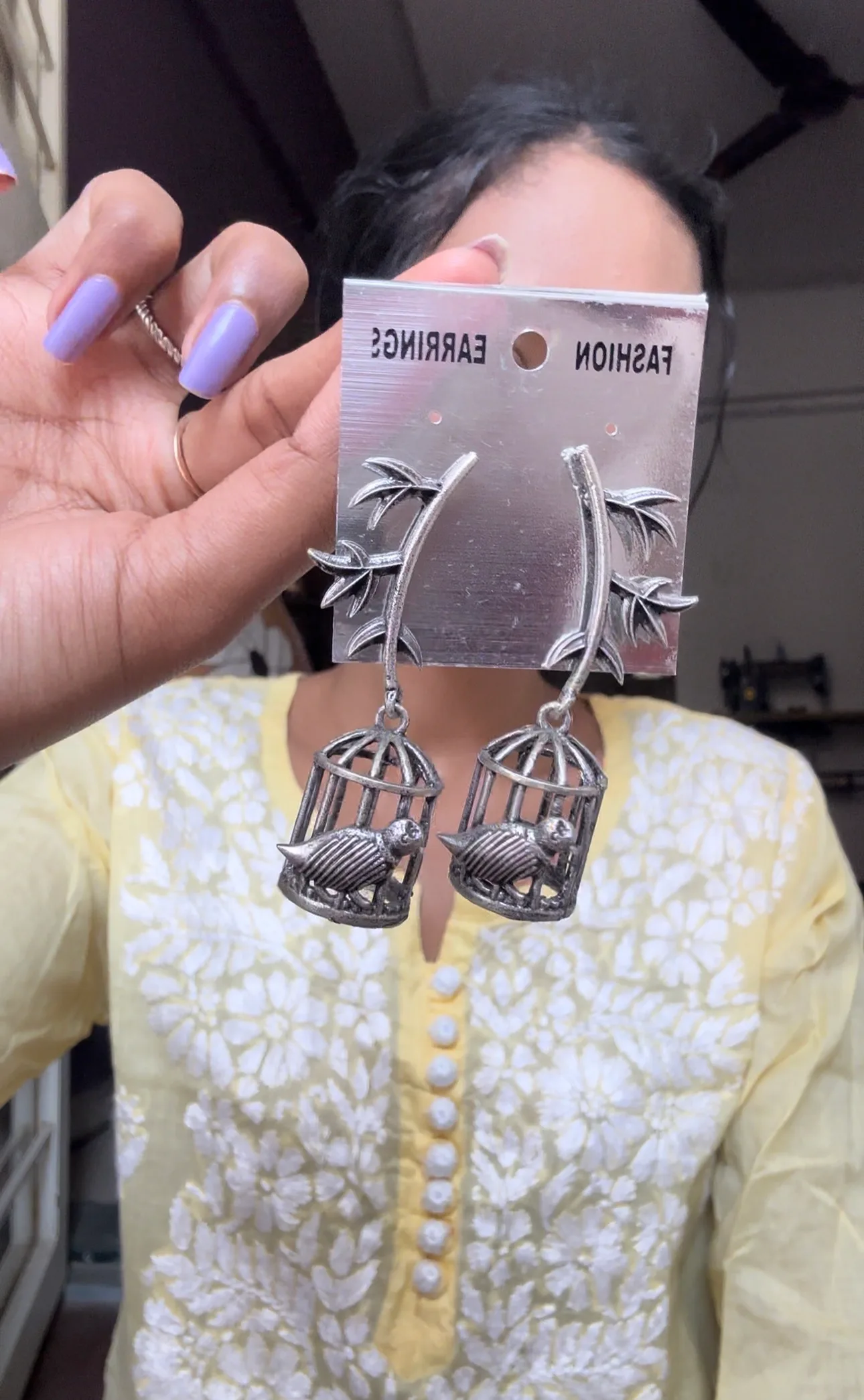 Bird Cage Earrings